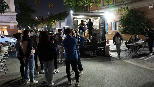 A session of the Mobile Clinic Project