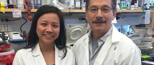 Dr. Donald Kohn and Dr. Caroline Kuo